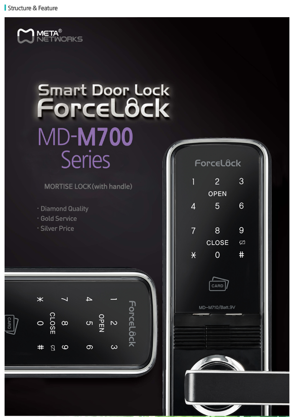Khóa cửa điện tử Forcelock MD-M710